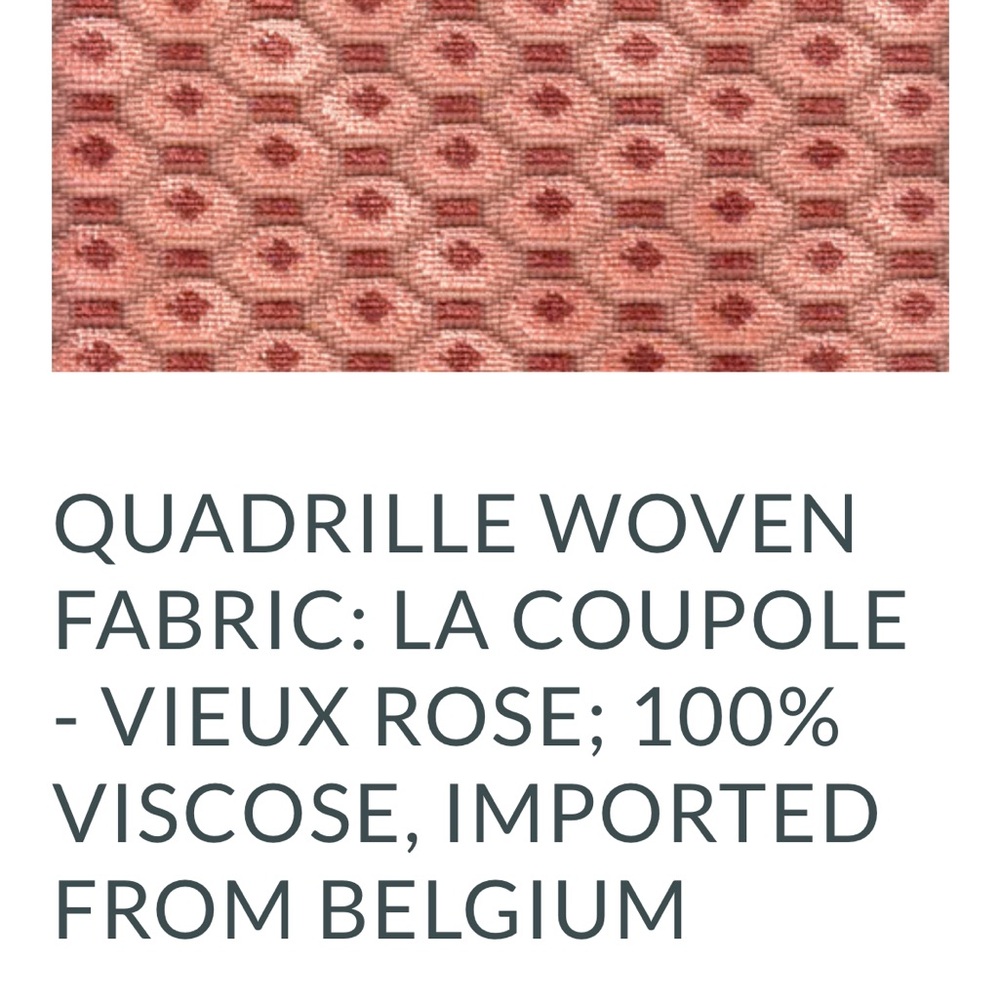 2 yards of Quadrille Fabric